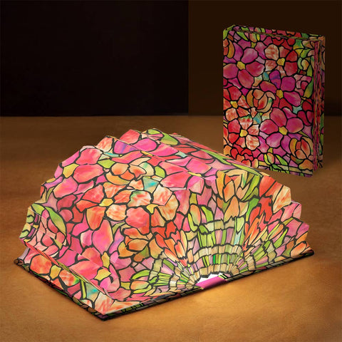 Modgy Light Book - Louis C. Tiffany Pink Peony