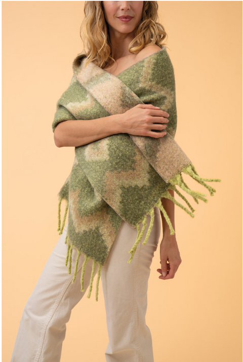 Melia Cosy Scarf Olive