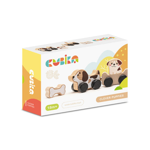 Wooden Clever Puppies Toy