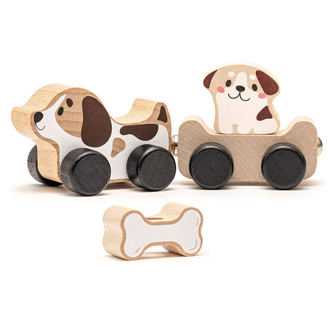 Wooden Clever Puppies Toy