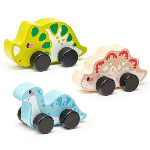 Wooden Joyful Dinos Set