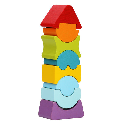 Flexible Tower Wooden Toy