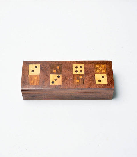 Wooden Domino Set - Mint Museum Store