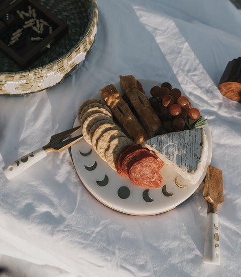 Indukala Moon Phase Cheese Knives