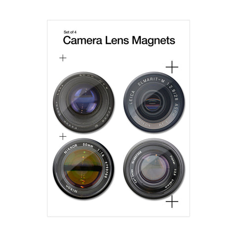 Camera Lens 4 Pack Magnets