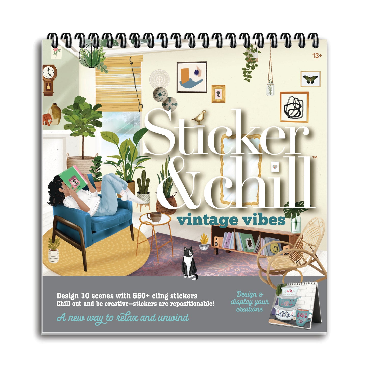 Sticker & Chill Vintage Vibes