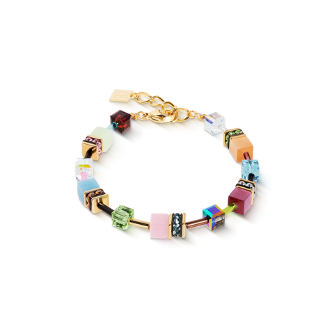 GeoCUBE Iconic bracelet Art Nouveau Gold