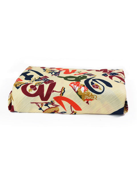 Hiragana Furoshiki Wrapping Cloth