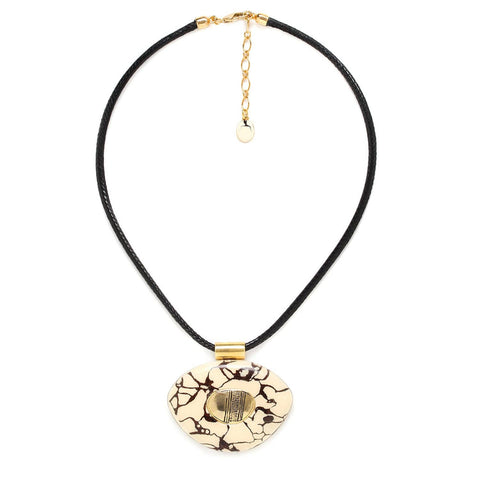 Nature Bijoux Leopard Pendant Necklace