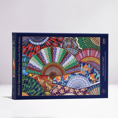 Abanicos, 500-pc Velvet-Touch Jigsaw Puzzle