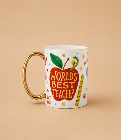 Worlds Best Teacher Mug