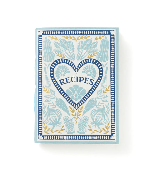 Khaana Recipe Journal Light Blue