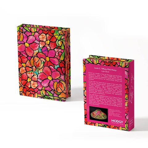 Modgy Light Book - Louis C. Tiffany Pink Peony