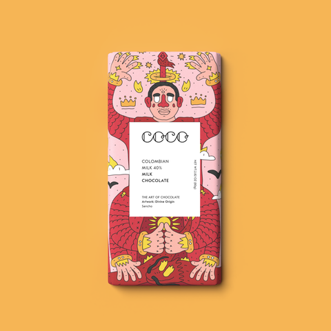 COCO - Colombian Milk Chocolate Bar - 80g