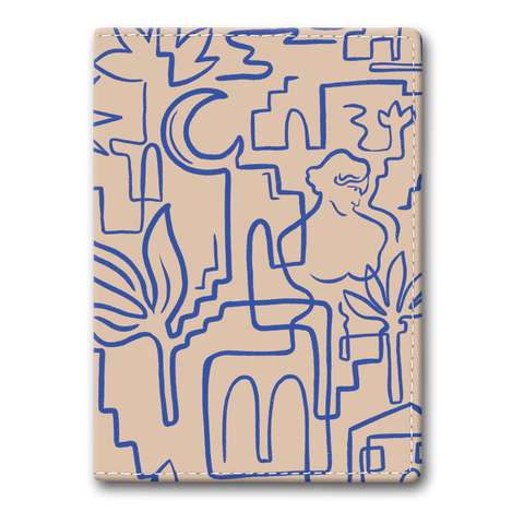 Destinations Linework Passport Cover