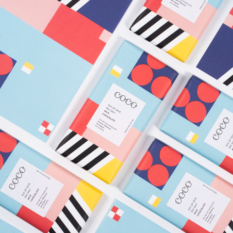 Isle of Skye Sea Salt Milk Chocolate Bar - Mint Museum Store