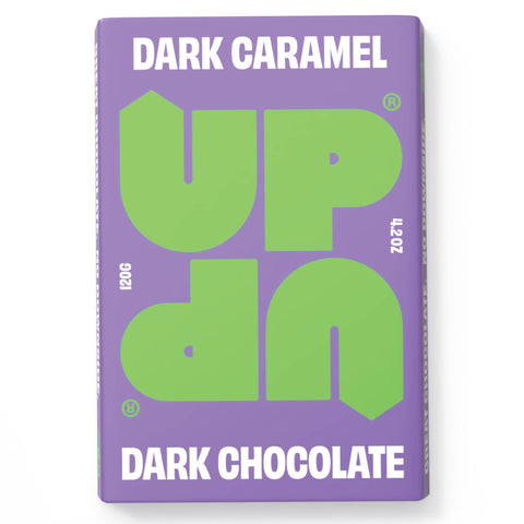 UP-UP - Dark Caramel Chocolate Bar - 120g