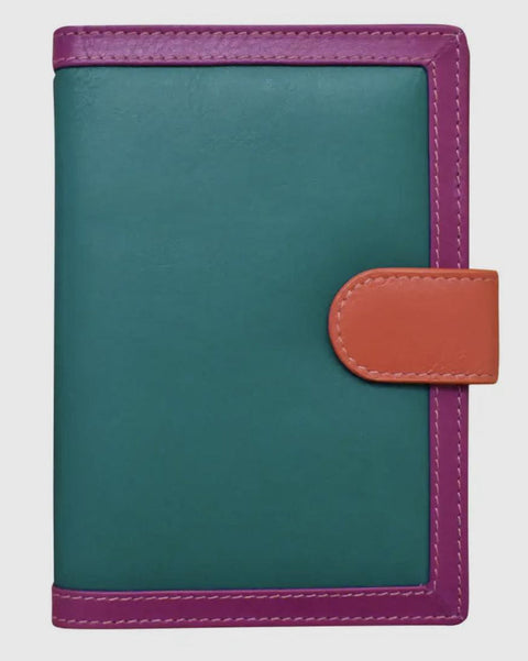 Multi Color Passport Wallet