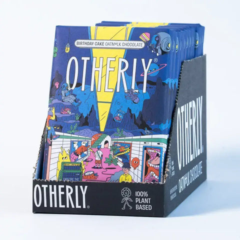 Otherly - Birthday Cake Oatm*lk Chocolate Bar - 120g - Vegan
