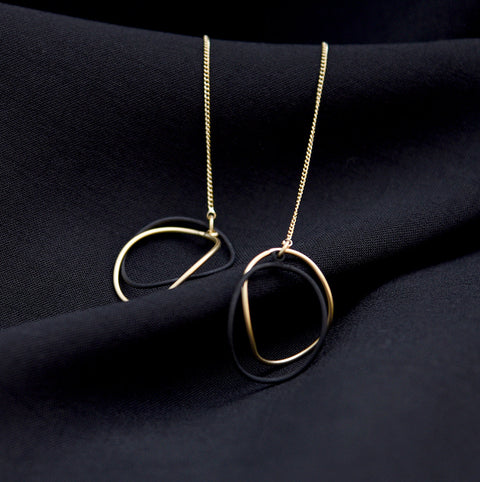 Ditto Ear Drapes Gold/Black
