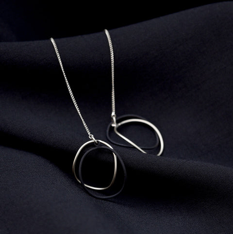 Ditto Ear Drapes Silver/Black