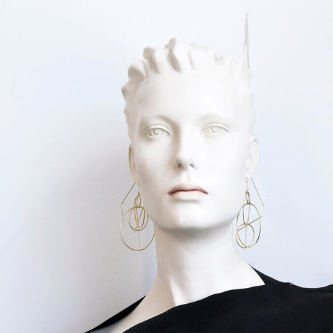Cirque Earrings Gold