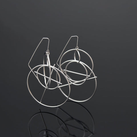 Cirque Earrings Silver