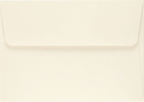 Beige envelope on a beige background