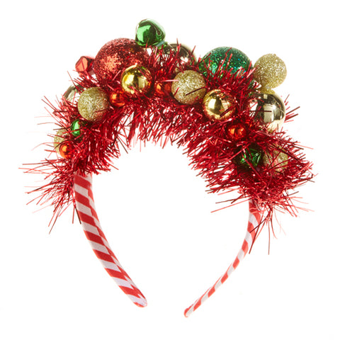 6.5" Ball Ornament Headband