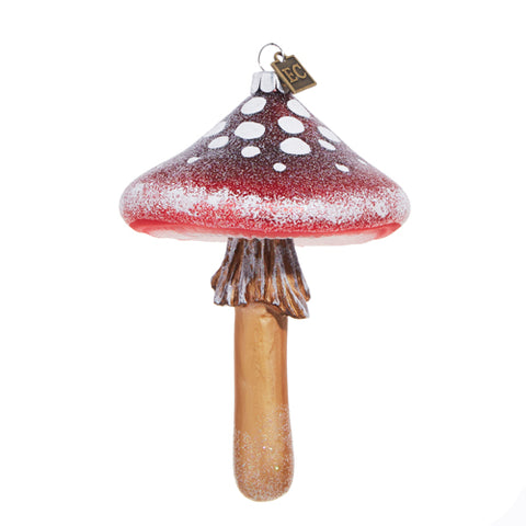 5" Red Mushroom Ornament