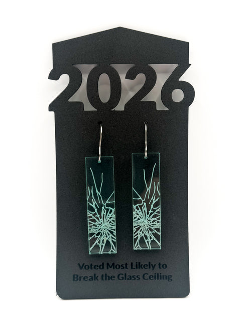 Break the Glass Ceiling Earrings