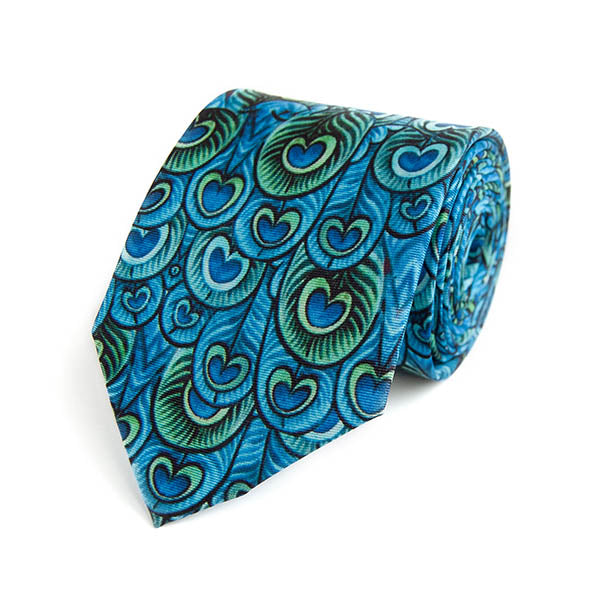 De Morgan Peacock Tie