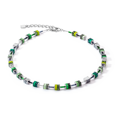 Sparkling Classic Update Necklace Green