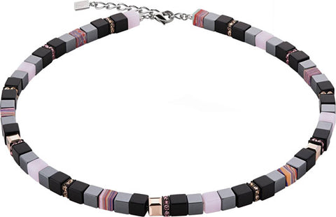 Black Necklace Coeur de Lion