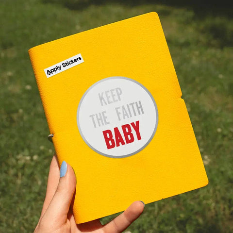 Keep The Faith Baby by Hank Willis Thomas - Die-Cut Sticker - Mint Museum Store