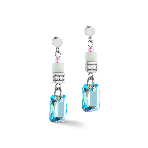 GeoCUBE Fusion earrings Morning Dew