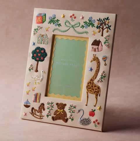 Storybook Embroidered Picture Frame