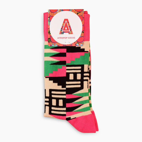 Scholar Socks Pink - Mint Museum Store