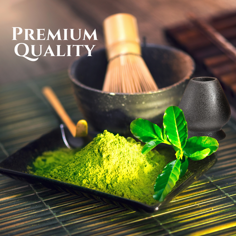 Japanese Matcha Set - Bronze & Brown Ombre - Bowl, Whisk