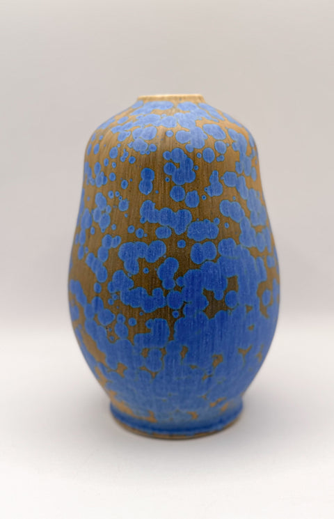 Gourd Vase in Blue Stardust 2