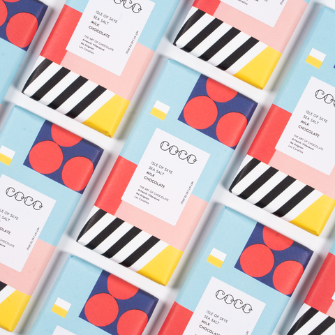 Isle of Skye Sea Salt Milk Chocolate Bar - Mint Museum Store