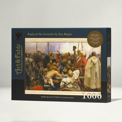 Reply of the Cossacks, 1000-pc Velvet-Touch Puzzle