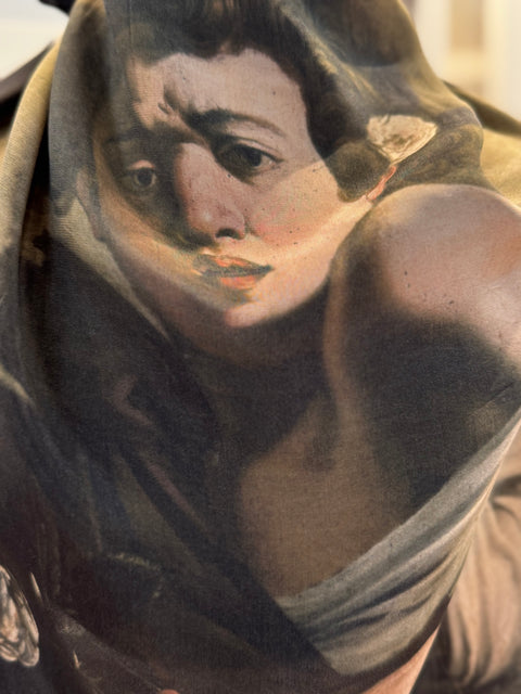 Custom Caravaggio Silk Scarf