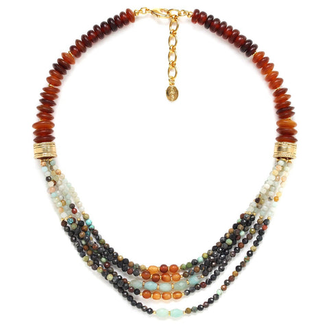 Nature Bijoux Nara Multi Strand Necklace