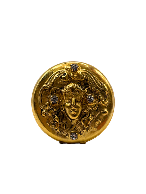 Medusa Locket Ring