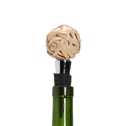 Rattan Knot Bottle Stopper