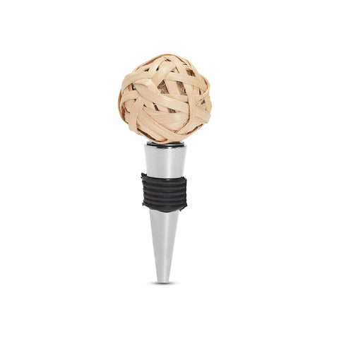 Rattan Knot Bottle Stopper