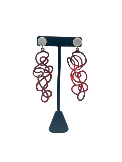 Squiggle Earring - Mint Museum Store