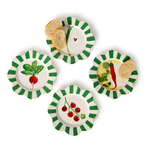 Vegetable Tidbit Plates