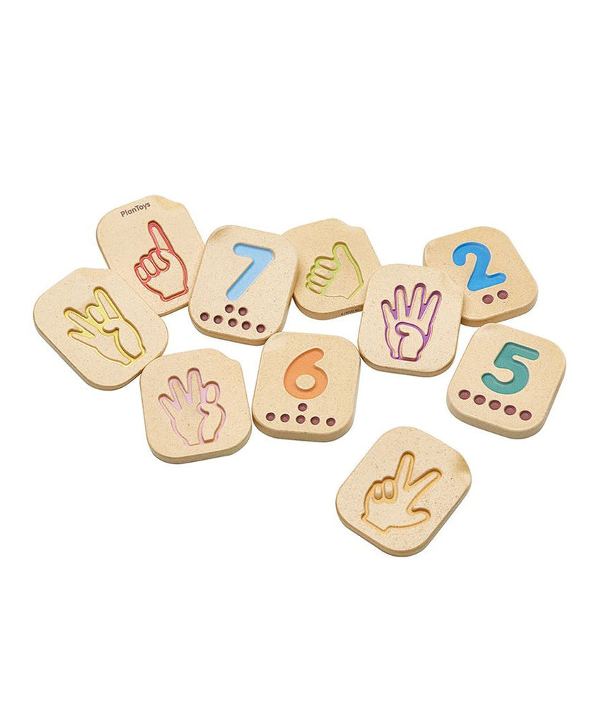 Hand Sign Numbers – Mint Museum Store
